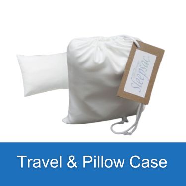 Dermatherapy travel & pillow case